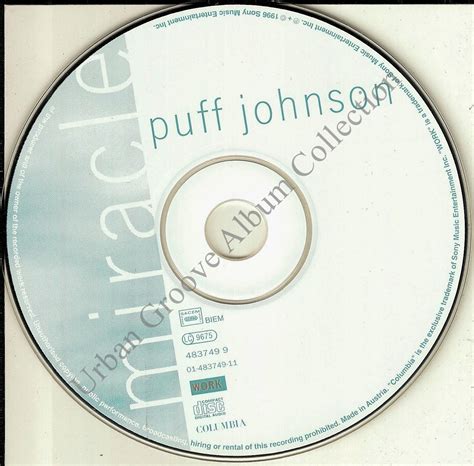 Urban Groove Album Collection: Puff Johnson - Miracle (1996) R&B Female