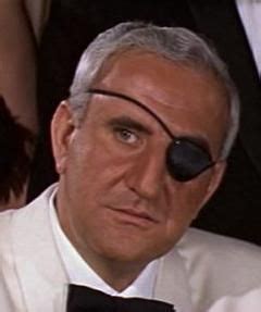 Adolfo Celi As Emilio Largo In Thunderball James Bond Bond Bond