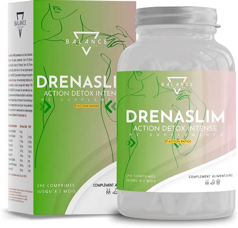 DRENASLIM DETOX 240 COMPRIMÉS Detox Foie Minceur Maigrir