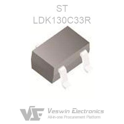 LDK130C33R ST Linear Regulators Veswin Electronics