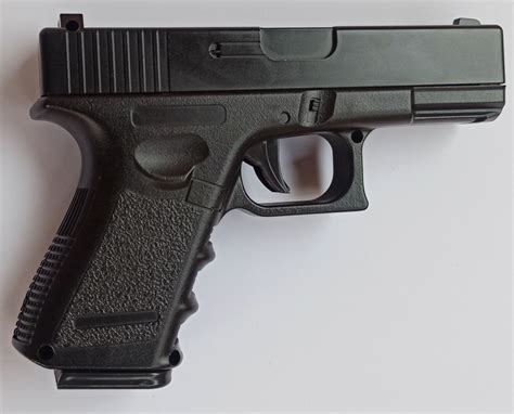Пневматичний спрінговий пістолет Глок 23 Galaxy Glock метал кал. 6 мм ...