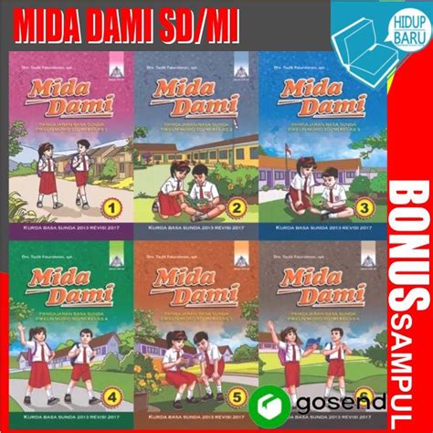 Jual Buku Bahasa Basa Sunda Kelas 1 2 3 4 5 6 SD Mida Dami Midadami