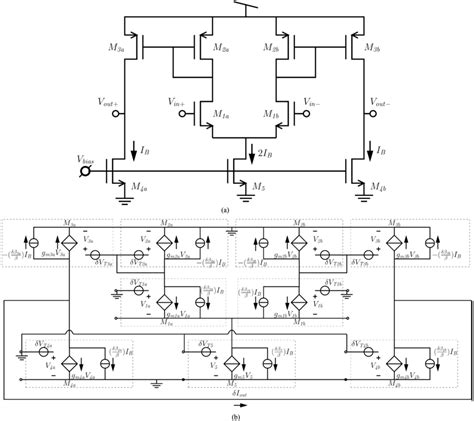 A Schematic Of A Fully Differential Operational Transconductance