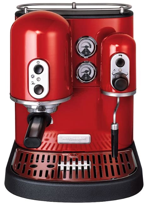 Kitchenaid Red Artisan Espresso Maker Review Compare Prices Buy Online