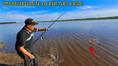 PESCA De PECES Gigantes En Un ARROYO Al Costado De LA RUTA TERRIBLE