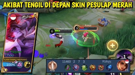 TENGIL BANGET YAH INI ORANG RECAL2 DI DEPAN SKIN PESULAP MERAH AUTO