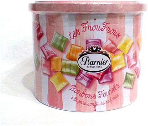 Les FrouFrou bonbons fourrés à la pure confiture de fruits Barnier