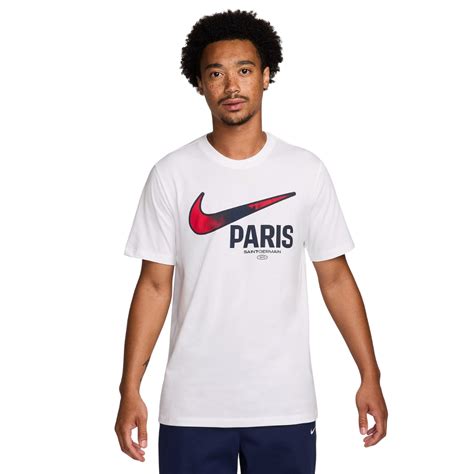 Áo Paris Saint Germain Swoosh Nike Mens Soccer T Shirt Fv8555 100