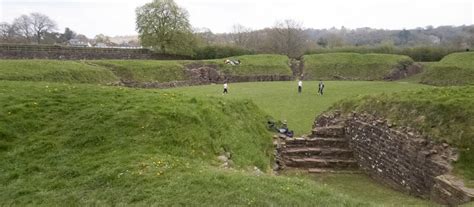 Isca Silurum, The Roman Fortress Of Caerleon In Wales