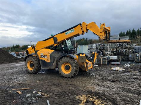 Telehandler Hire Edinburgh JCB Loadalls 6M 10M 12 Metre