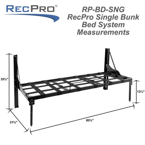 Folding Rv Bunk Bed Single Recpro