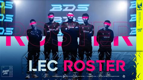 THIS IS OUR 2022 LEC ROSTER Official Team BDS Roster Announcement