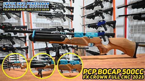 Harga Dan Spesifikasi Senapan Angin PCP BOCAP FX CROWN HOLLOW Terbaru