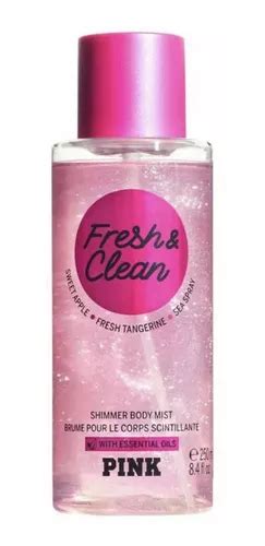 Fresh And Clean Shimmer Brillo Pink Victorias Secret 250ml Mercadolibre