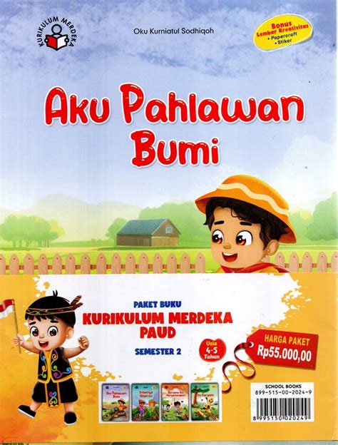 Jual Buku Paket Buku Kurikulum Merdeka Paud Usia 4 5 Tahun Semester 2 Karya Oku Kurniatul