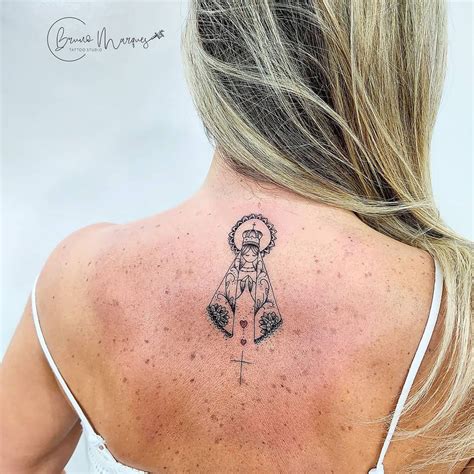 tatuagem nossa senhora aparecida 13 Blog da Pajaris Biquínis Moda