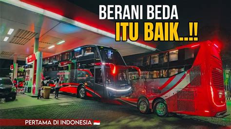 SELALU ADA INOVASI BARU RILIS 2 UNIT VOLVO B11R SLEEPER SDD BUS