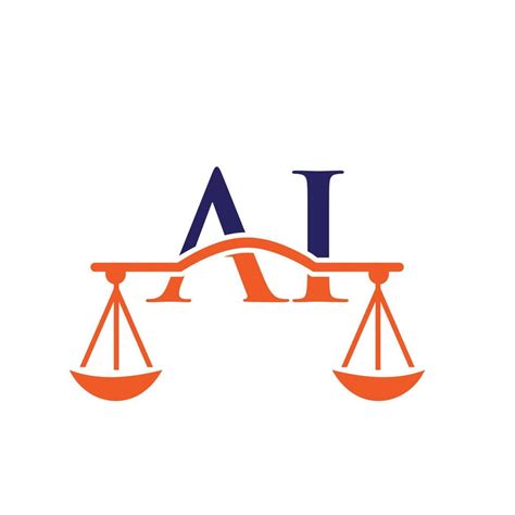 Letter Ai Law Firm Logo Design For Lawyer Justice Law Attorney Legal Lawyer Service Law