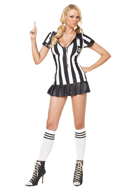 Sexy Referee Costume Sexy Womens Costumes