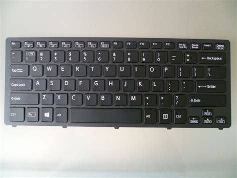 Teclado Sony Vaio Fit Svf N Negro Ingles Retroiluminado C Marco