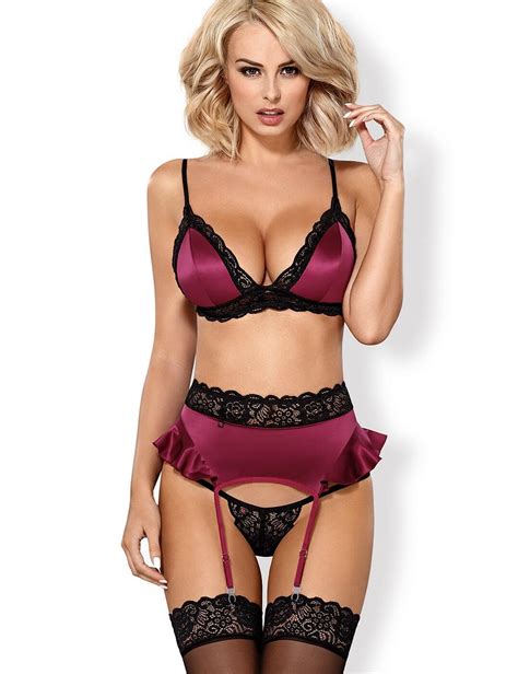 Obsessive Piece Lingerie Set Belle Lingerie