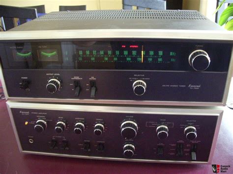 Sansui AU-7500 integrated amplifier with TU-7500 tuner | Integrated ...