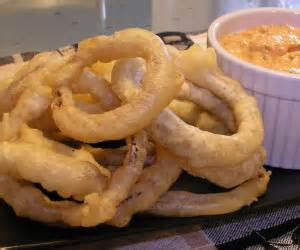 Beer-Batter Onion Rings