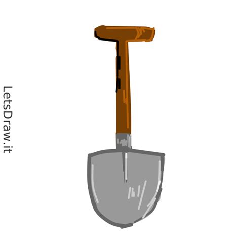 How To Draw Shovel 1poggaxbo Png LetsDrawIt