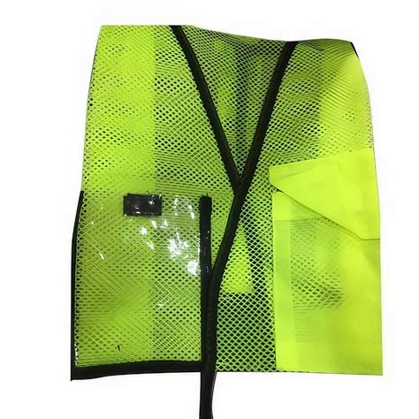 Without Sleeves Polyester Traffic Reflective Vest For Traffic Control