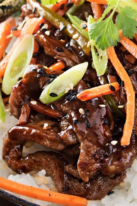 30 Minute Spicy Ginger Szechuan Beef The Chunky Chef