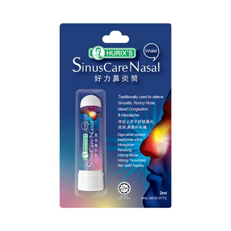 HURIX S SinusCare Nasal Inhaler Shopee Malaysia