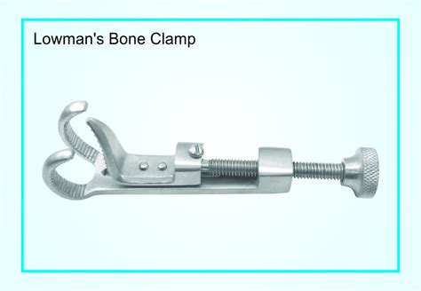 Steel Kaushik Orthopaedic Corp Lowman S Bone Clamp For Hip Joint At