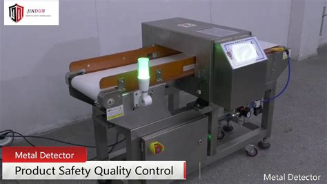 Food Grade Metal Detector Detection Food Safety Food Processing Prouction Line Conveyor Belt