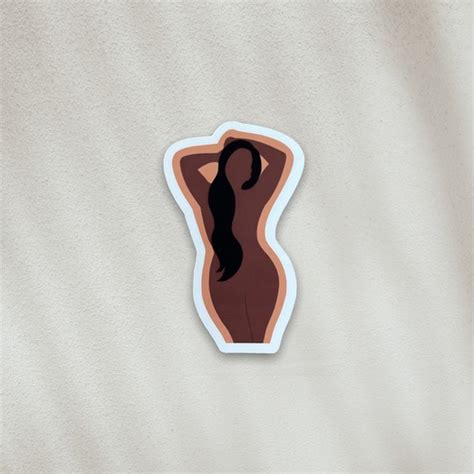 STICKER Poderosa Naked Figure Latinx Stickers Spanish Etsy