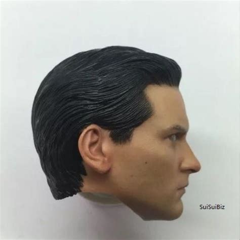 Ready Stock Scale Spiderman Tobey Maguire Head Sculpt Hobbies