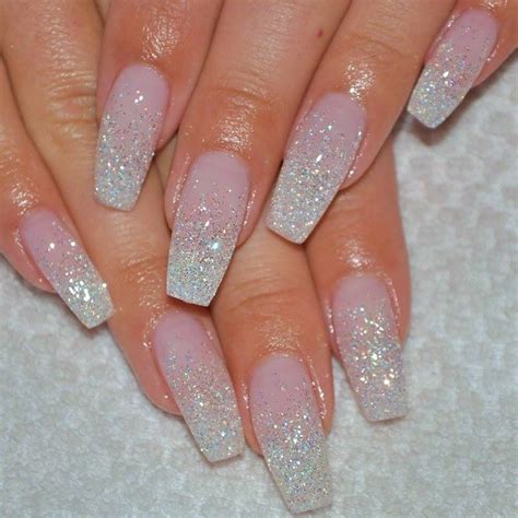 Get Anc Glitter Ombre Coffin Nails Pics Rainbow Chrome Nails Coffin