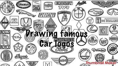 Car Logo Drawing At Explore Collection Of Car Logo