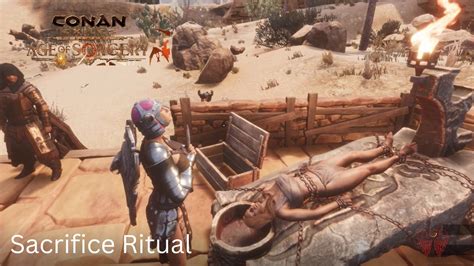 Conan Exiles Age Of Sorcery Exile Lands Sacrifice Ritual Youtube