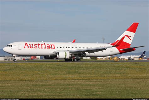 OE LAY Austrian Airlines Boeing 767 3Z9ER WL Photo By Philip Lueger