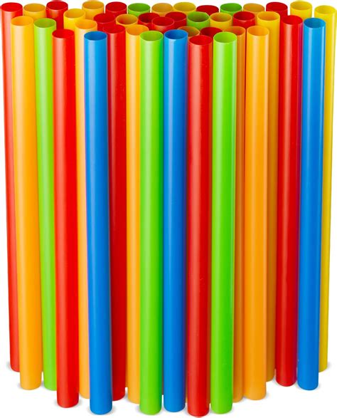 Amazon Jumbo Smoothie Straws Assorted Colors Count Health