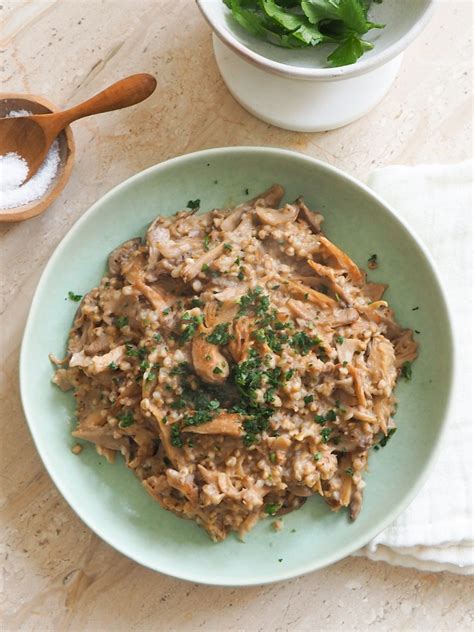 Risotto Van Boekweit Romig En Fris Met Verse Peterselie