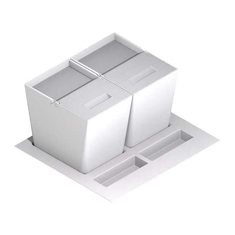 Cubo Basura Ecol Gico Rectangular K Para Caj N De Cocina