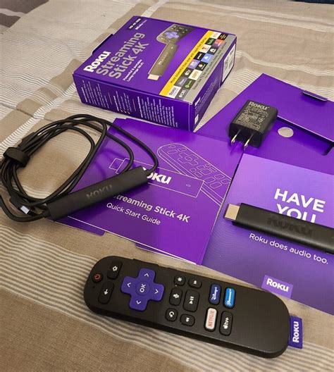 Roku Streaming Stick 4k Hdr Dolby Vision Streaming Device 3820r2