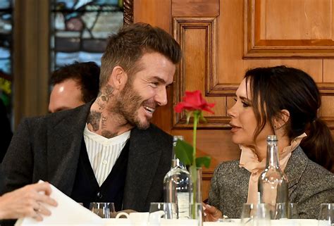 David Beckhams Light Hearted Tease Over Victoria Beckhams ‘working