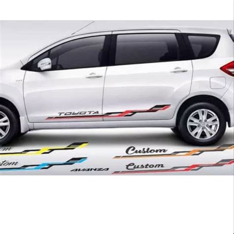 Jual Stiker Ertiga Striping Mobil Ertiga Sticker Suzuki Ertiga Cutting