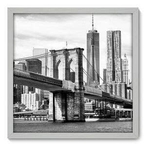 Quadro Decorativo New York Cm X Cm Qnmcb Leroy Merlin