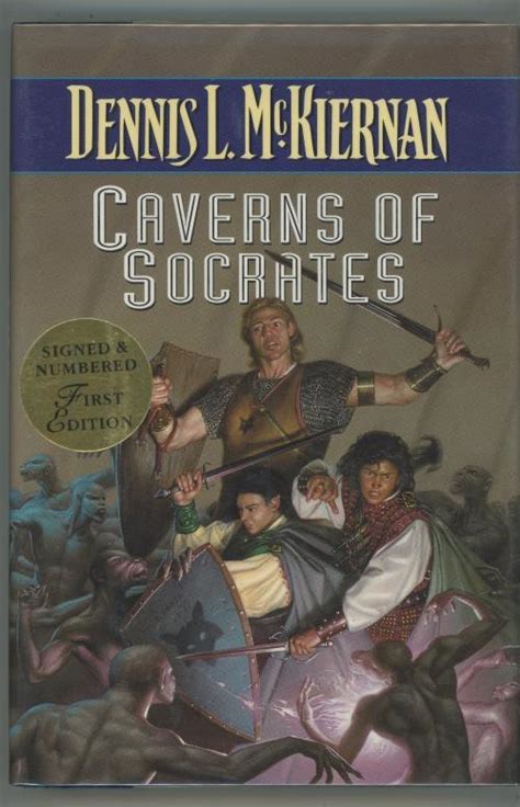 Caverns Of Socrates By Dennis L Mckiernan First Edition Signed By