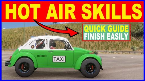 Forza Horizon 5 Hot Air Skills Forzathon Daily Challenges Earn 20 Air