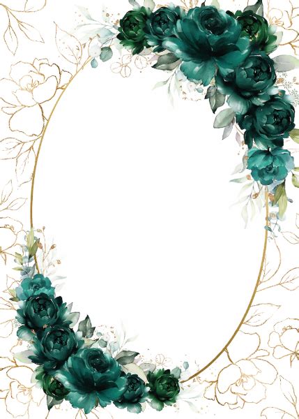 Invitaci N Quincea Era Emerald Green Gold Floral Butterflies Zazzle