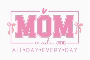 Coquette Mom Svg Png Mama Flowers Pink Graphic By Svg Box Creative